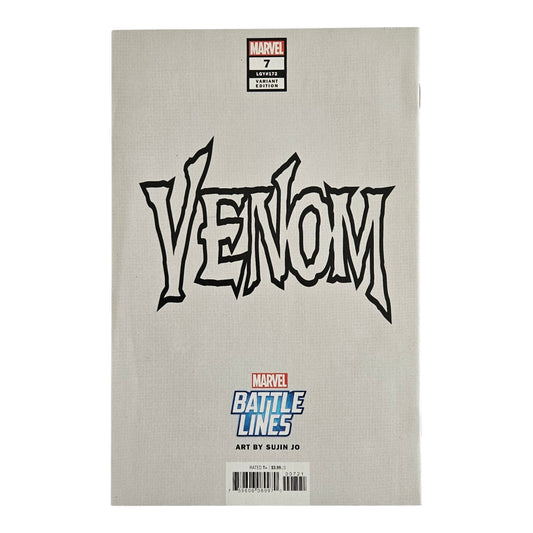 VENOM #7 (Marvel 2018) SUJIN JO Battle Lines VIRGIN Variant Legacy #172 (NM-)