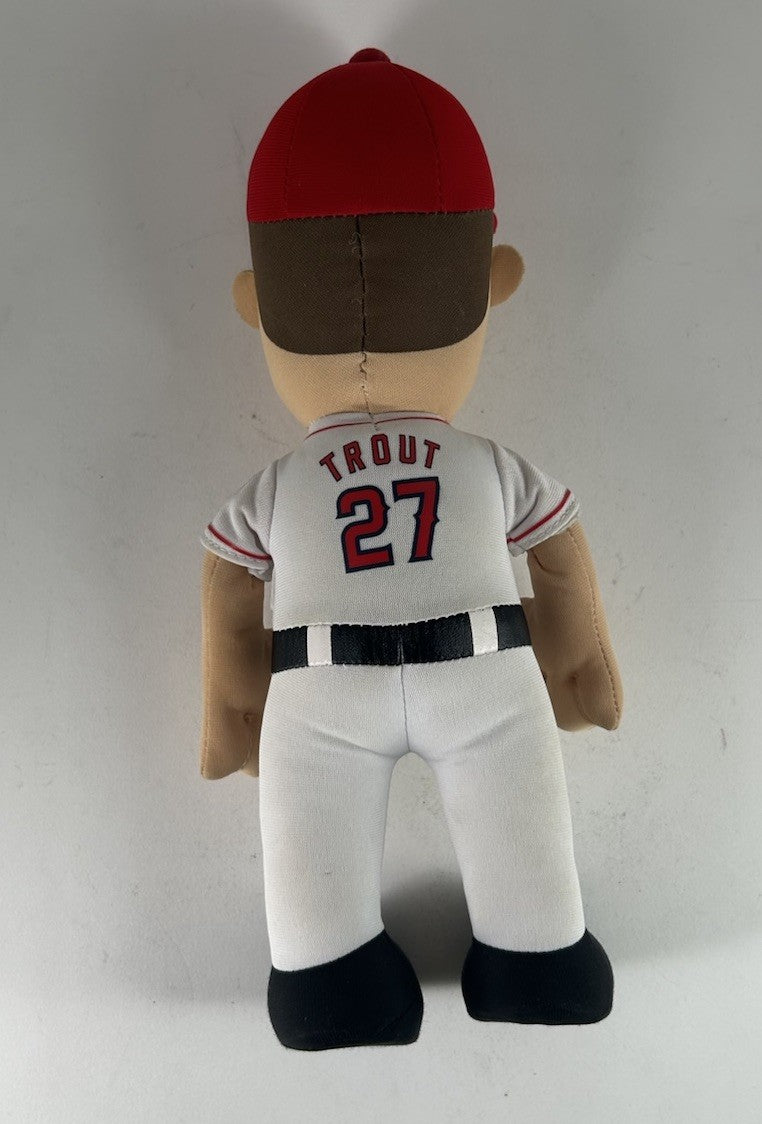Mike Trout #27 Los Angeles Angels Bleacher Creatures 10" Plush Figure