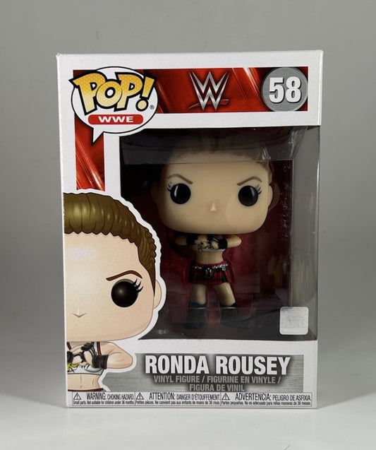 Funko Pop! WWE "Rowdy" RONDA ROUSEY #58 Vinyl Figure UFC MIB Vaulted