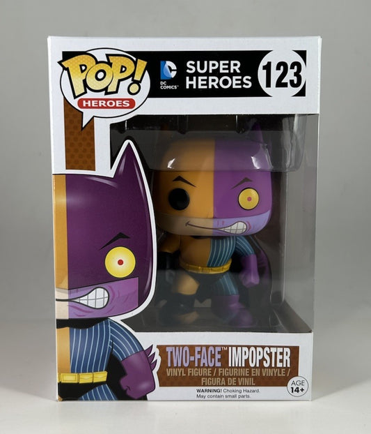 Funko Pop! DC Super Heroes Batman Two-Face Impopster #123