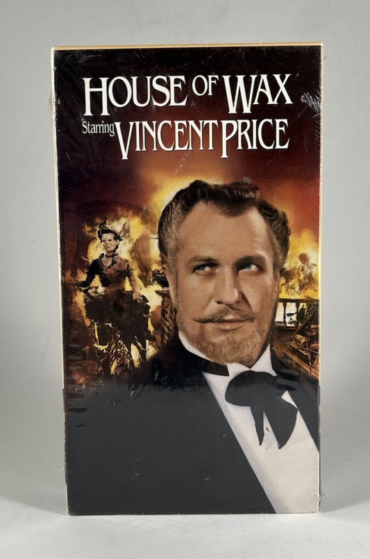House of Wax (1953) Vincent Price Horror (VHS, 1994) NEW / SEALED w/ Watermark