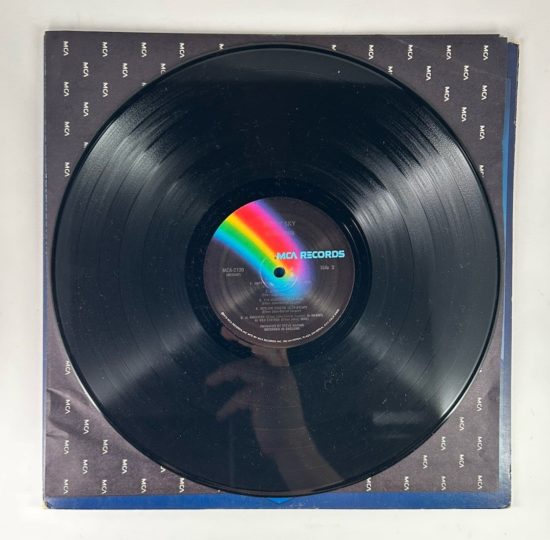 Elton John – Empty Sky (1975, LP Vinyl Record) MCA Records, MCA-2130