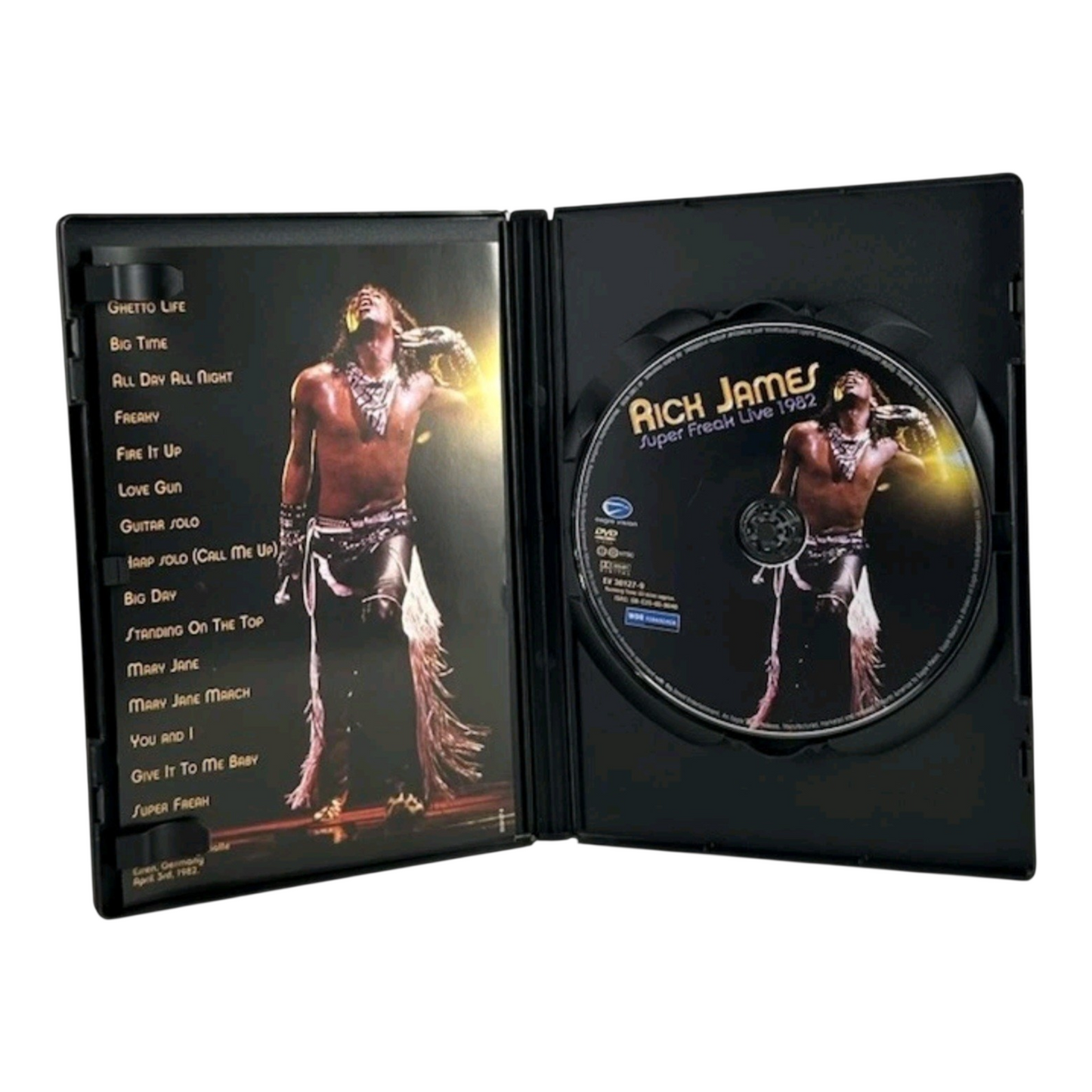 Rick James Super Freak Live 1982 (DVD, 2005)