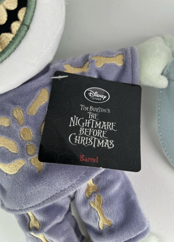 Disney Nightmare Before Christmas LOCK, SHOCK & BARREL 11" Plush Set of 3 NWT