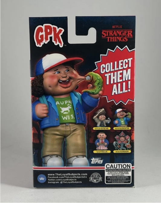 GPK Garbage Pail Kids x Stranger Things DEVOTED DUSTIN Figure Loyal Subjects NEW