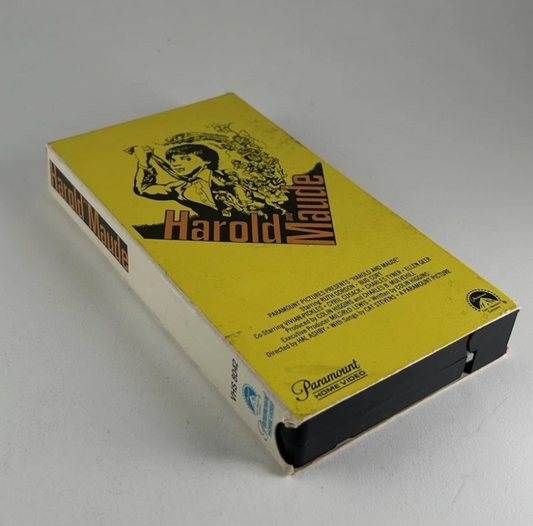 Harold and Maude (1971) Bud Cort, Ruth Gordon (VHS, 1980) Cult Classic Comedy