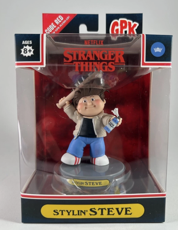 GPK Garbage Pail Kids x Stranger Things STYLIN’ STEVE Figure Loyal Subjects NEW