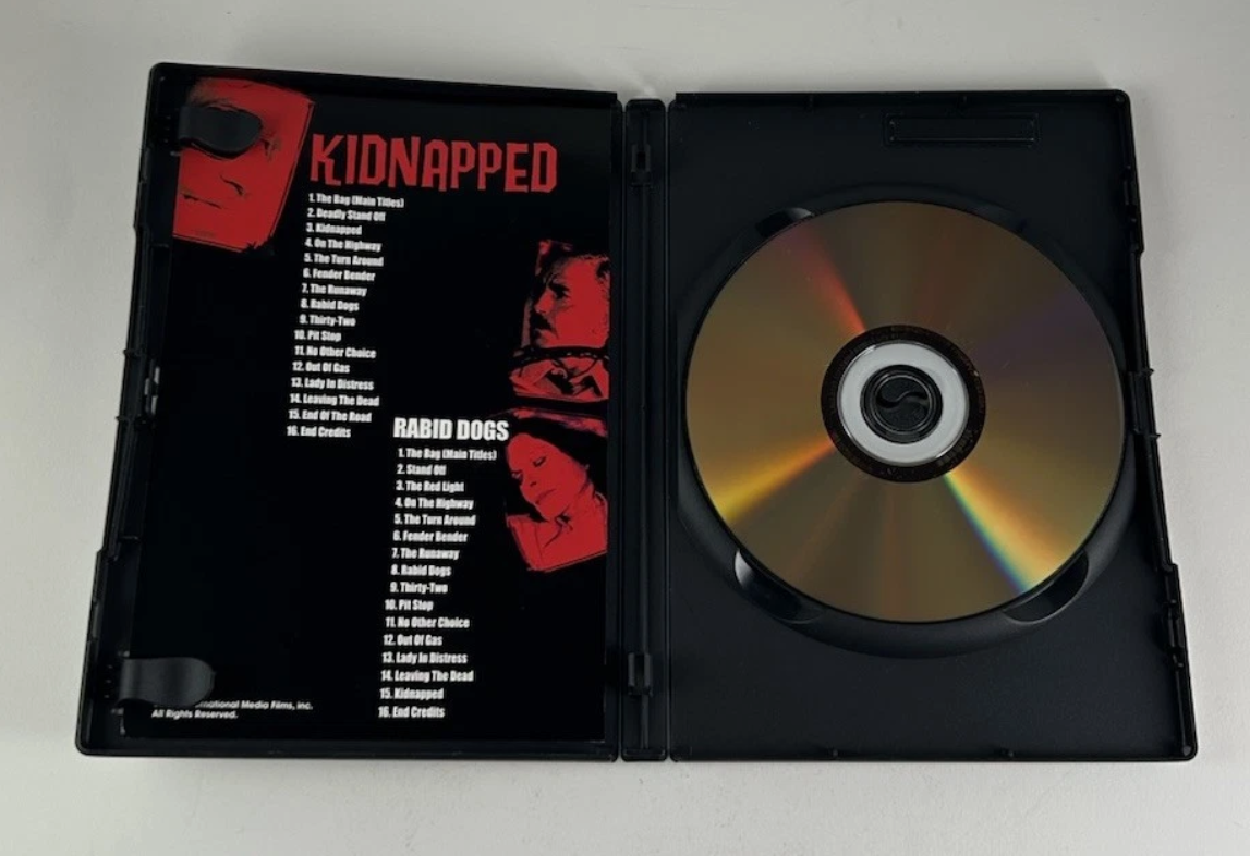Mario Bava’s KIDNAPPED aka RABID DOGS (DVD, 2000) Anchor Bay Rare OOP HTF