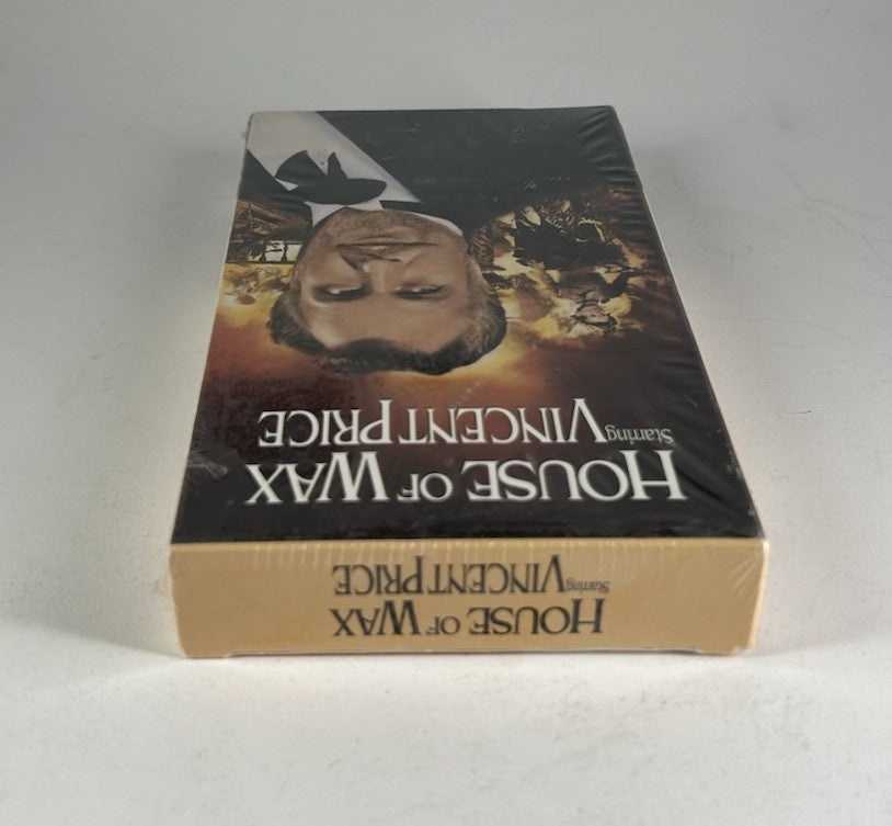 House of Wax (1953) Vincent Price Horror (VHS, 1994) NEW / SEALED w/ Watermark