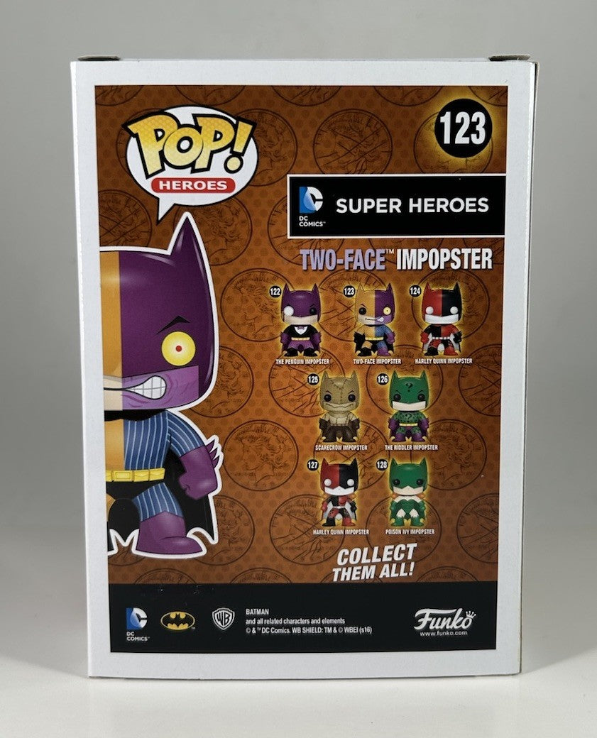 Funko Pop! DC Super Heroes Batman Two-Face Impopster #123