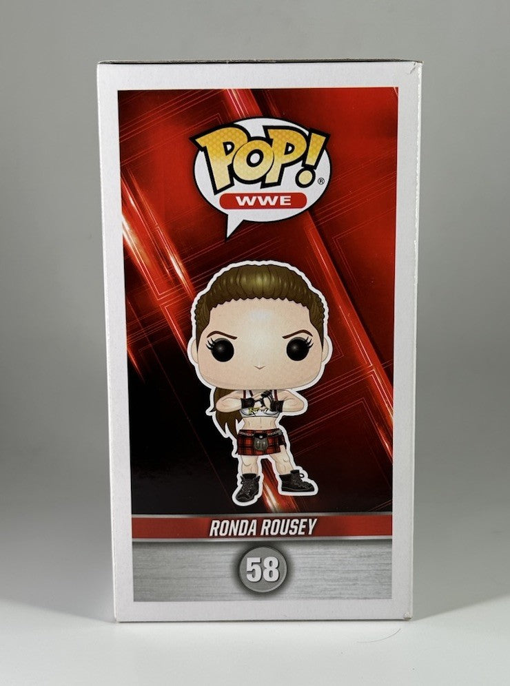 Funko Pop! WWE "Rowdy" RONDA ROUSEY #58 Vinyl Figure UFC MIB Vaulted