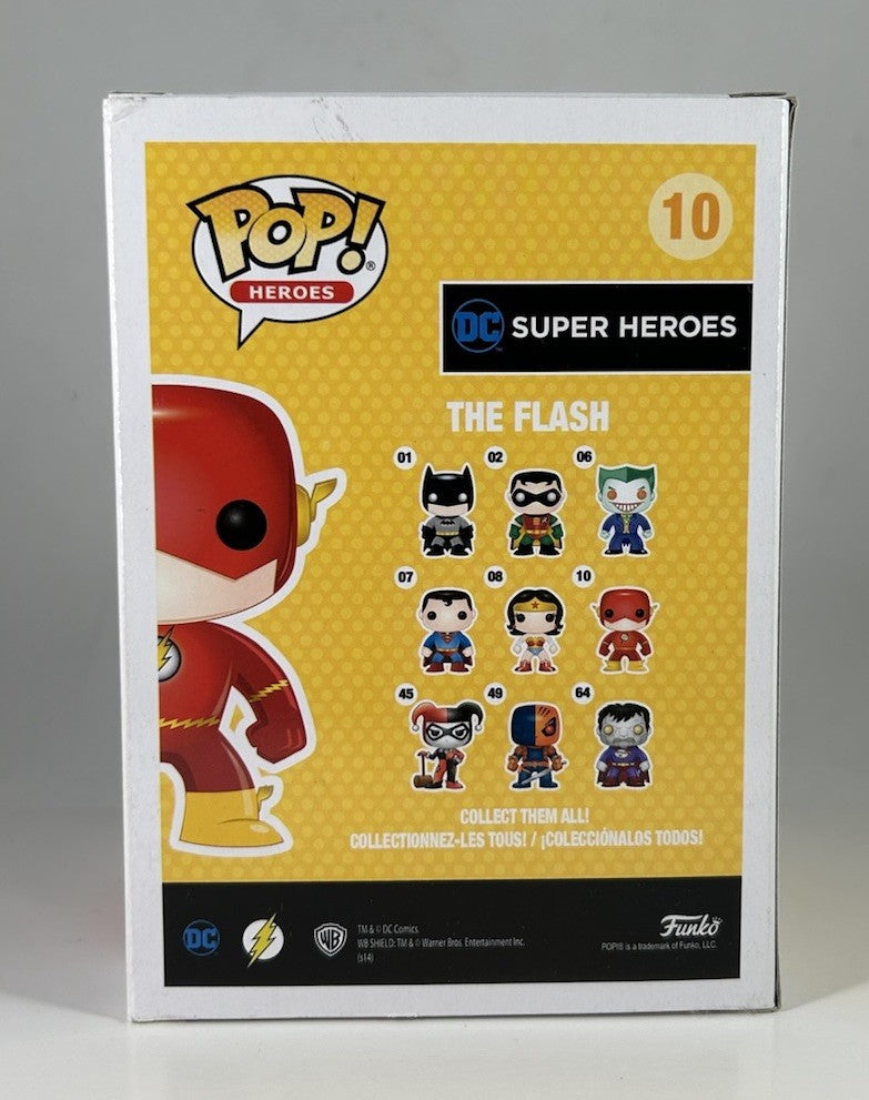 Funko Pop! DC Super Heroes THE FLASH #10 Vinyl Figure (NEW)
