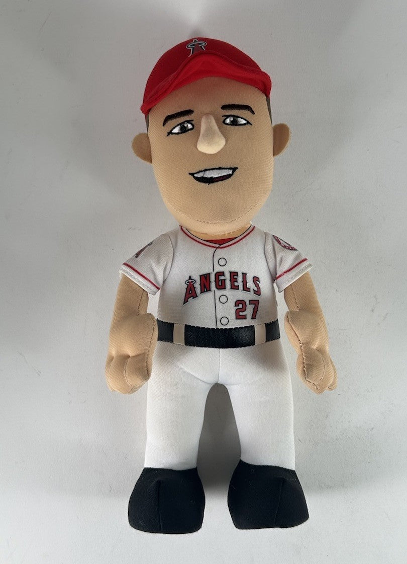 Mike Trout #27 Los Angeles Angels Bleacher Creatures 10" Plush Figure