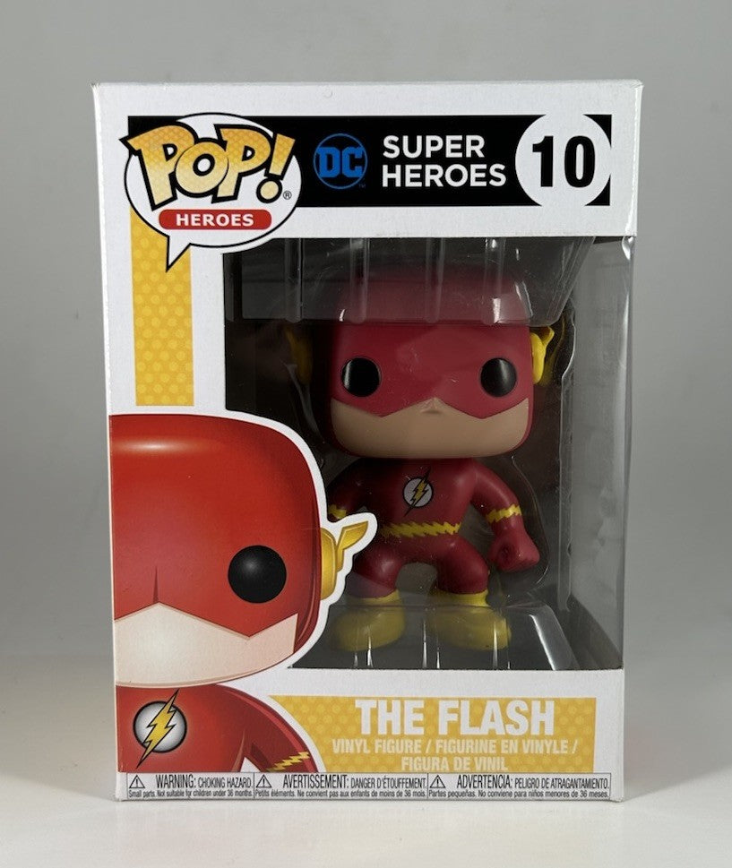 Funko Pop! DC Super Heroes THE FLASH #10 Vinyl Figure (NEW)
