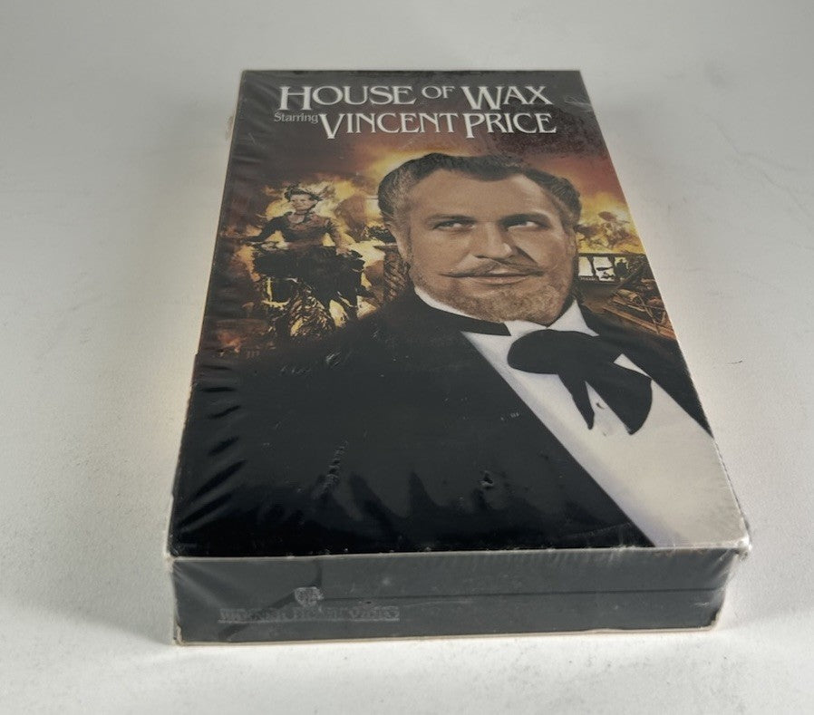 House of Wax (1953) Vincent Price Horror (VHS, 1994) NEW / SEALED w/ Watermark