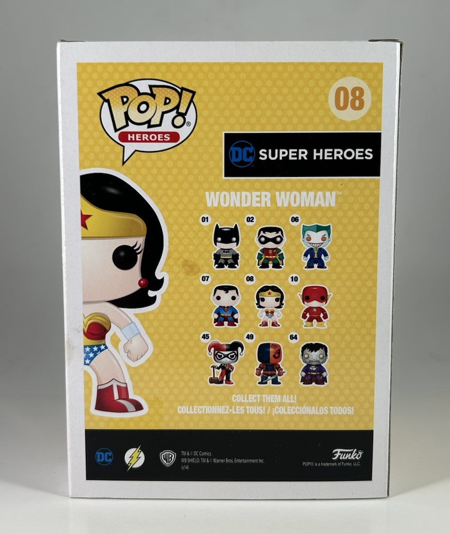 Funko Pop! Heroes: DC Universe WONDER WOMAN #08 Vinyl Figure NEW!