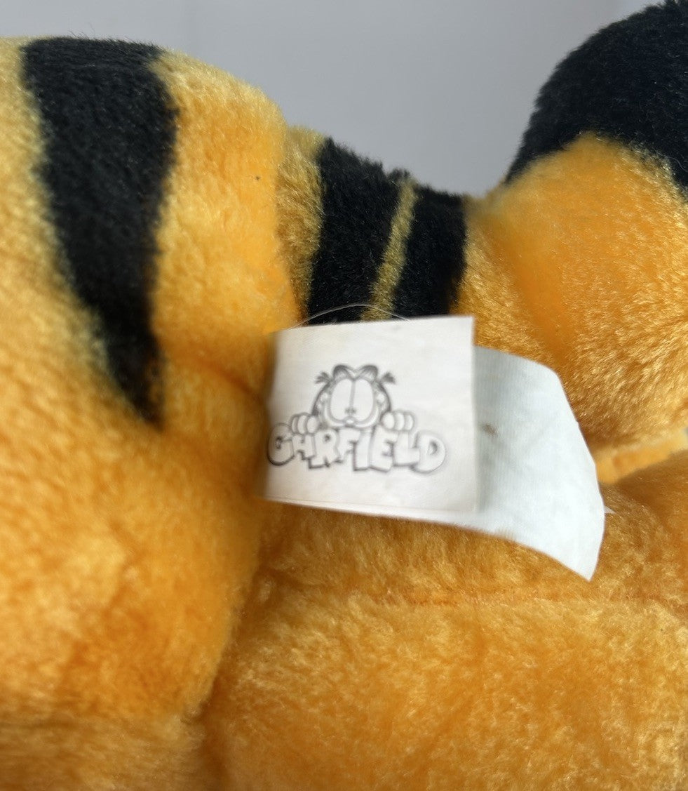 Vintage Paws GARFIELD 12” inch Play By Play Plush Signed by JIM DAVIS