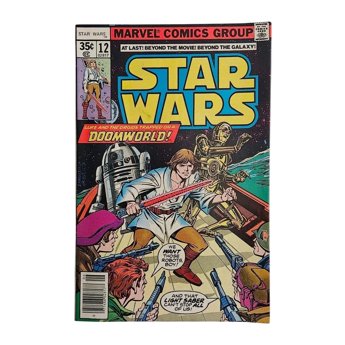 Star Wars #12 (Marvel Comics June 1978) VF+