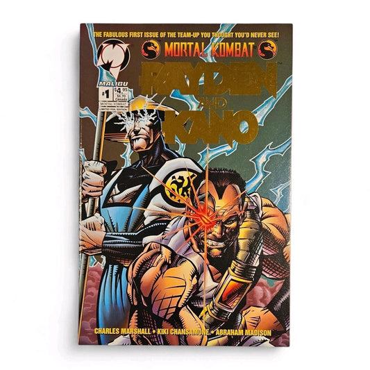 Mortal Kombat RAYDEN and KANO #1 - Limited Gold Foil Edition VARIANT 1995 (NM)