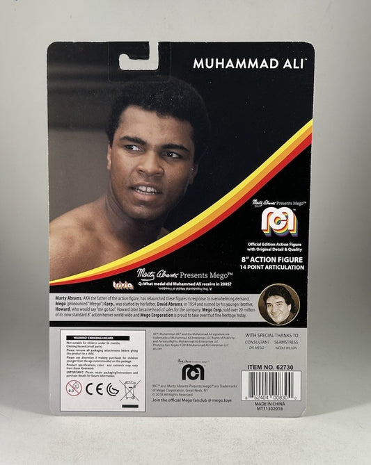 MEGO Legends MUHAMMAD ALI 8” Inch Action Figure 2018 MOC Low #’d 540/10000