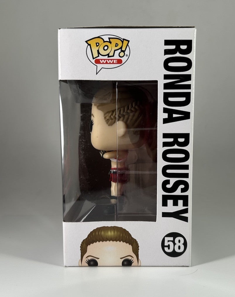Funko Pop! WWE "Rowdy" RONDA ROUSEY #58 Vinyl Figure UFC MIB Vaulted