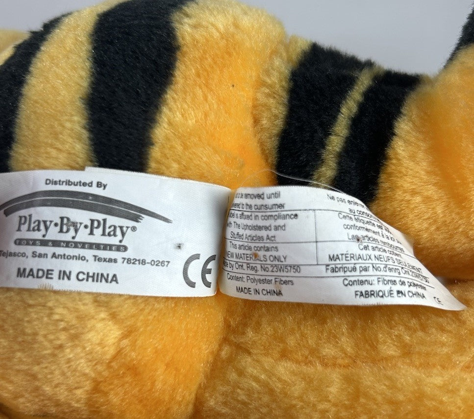 Vintage Paws GARFIELD 12” inch Play By Play Plush Signed by JIM DAVIS