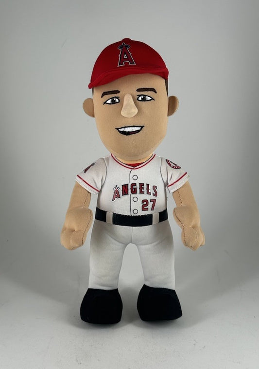 Mike Trout #27 Los Angeles Angels Bleacher Creatures 10" Plush Figure