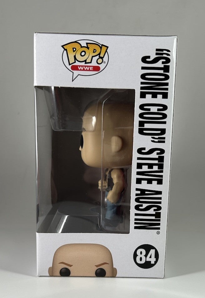 Funko Pop! WWE "STONE COLD" STEVE AUSTIN #84 Vinyl Figure WWF Wrestling MIB