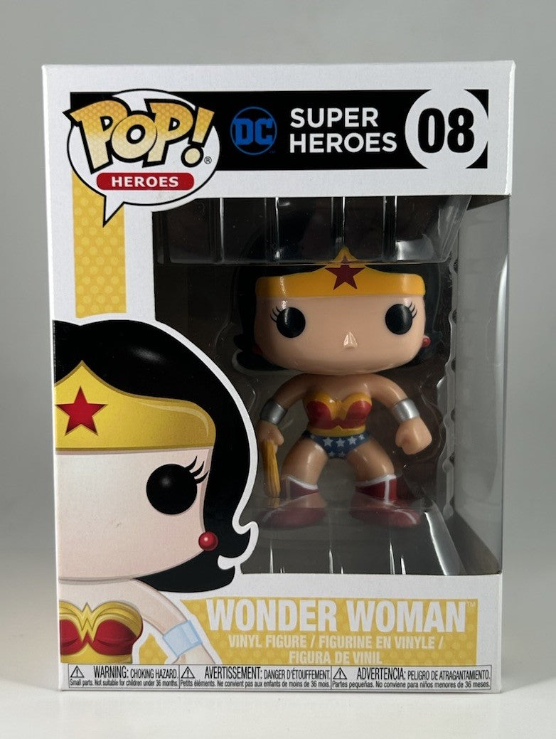 Funko Pop! Heroes: DC Universe WONDER WOMAN #08 Vinyl Figure NEW!