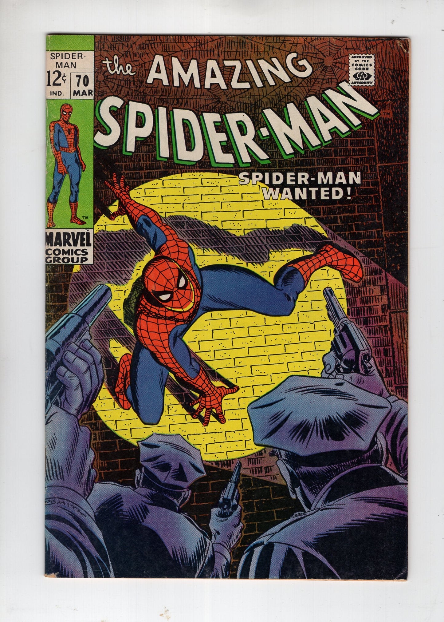 Amazing Spider-Man #70 (Marvel Comics, 1969) FN+
