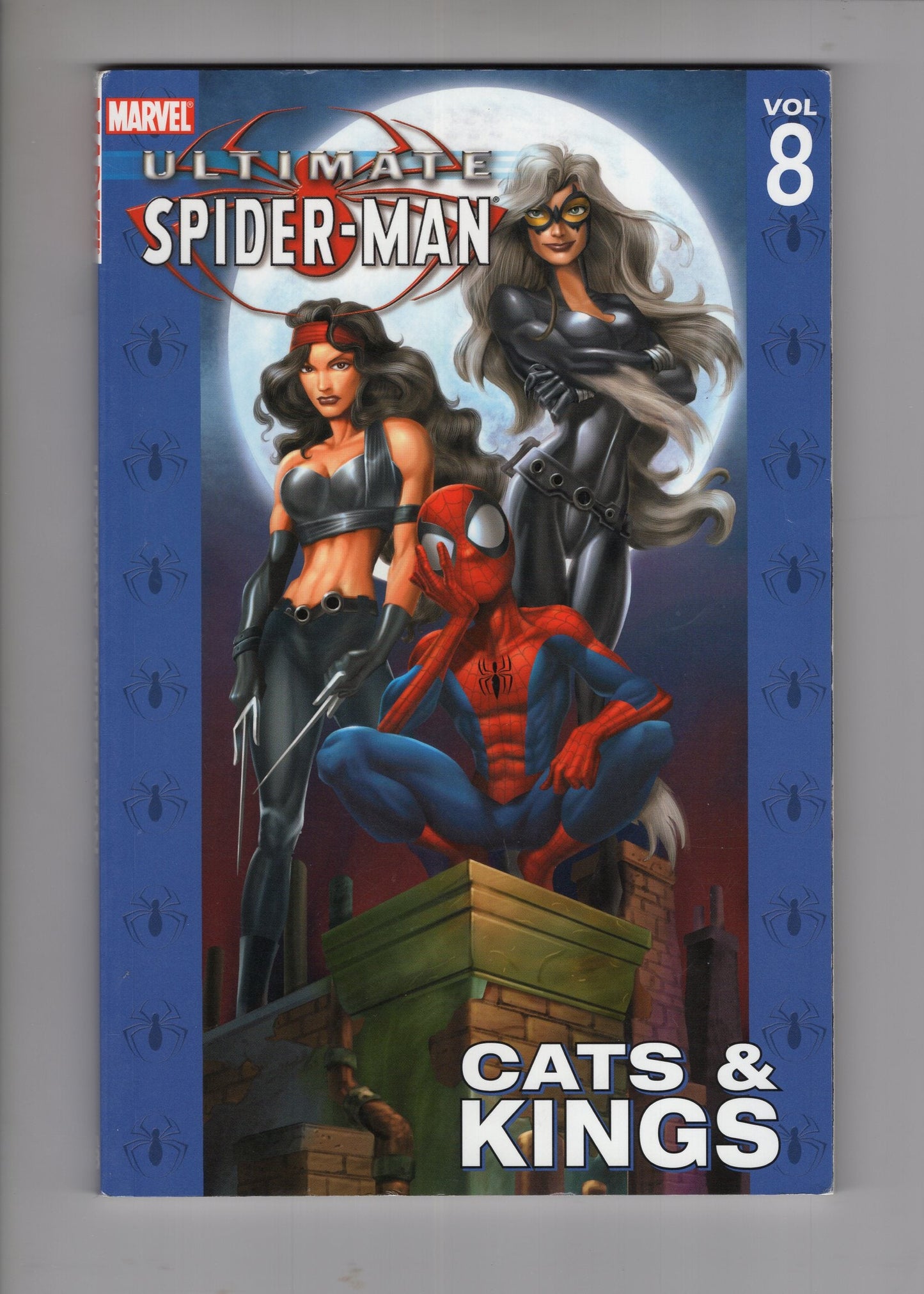 Ultimate Spider-Man: Cats & Kings #8 - 1ST Printing (Marvel Comics TPB, 2004) NM