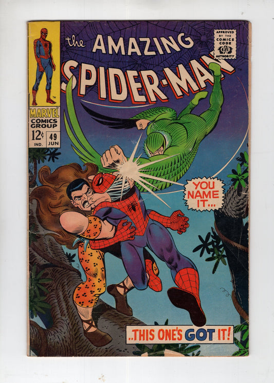 Amazing Spider-Man #49 (Marvel Comics, 1967) FN-