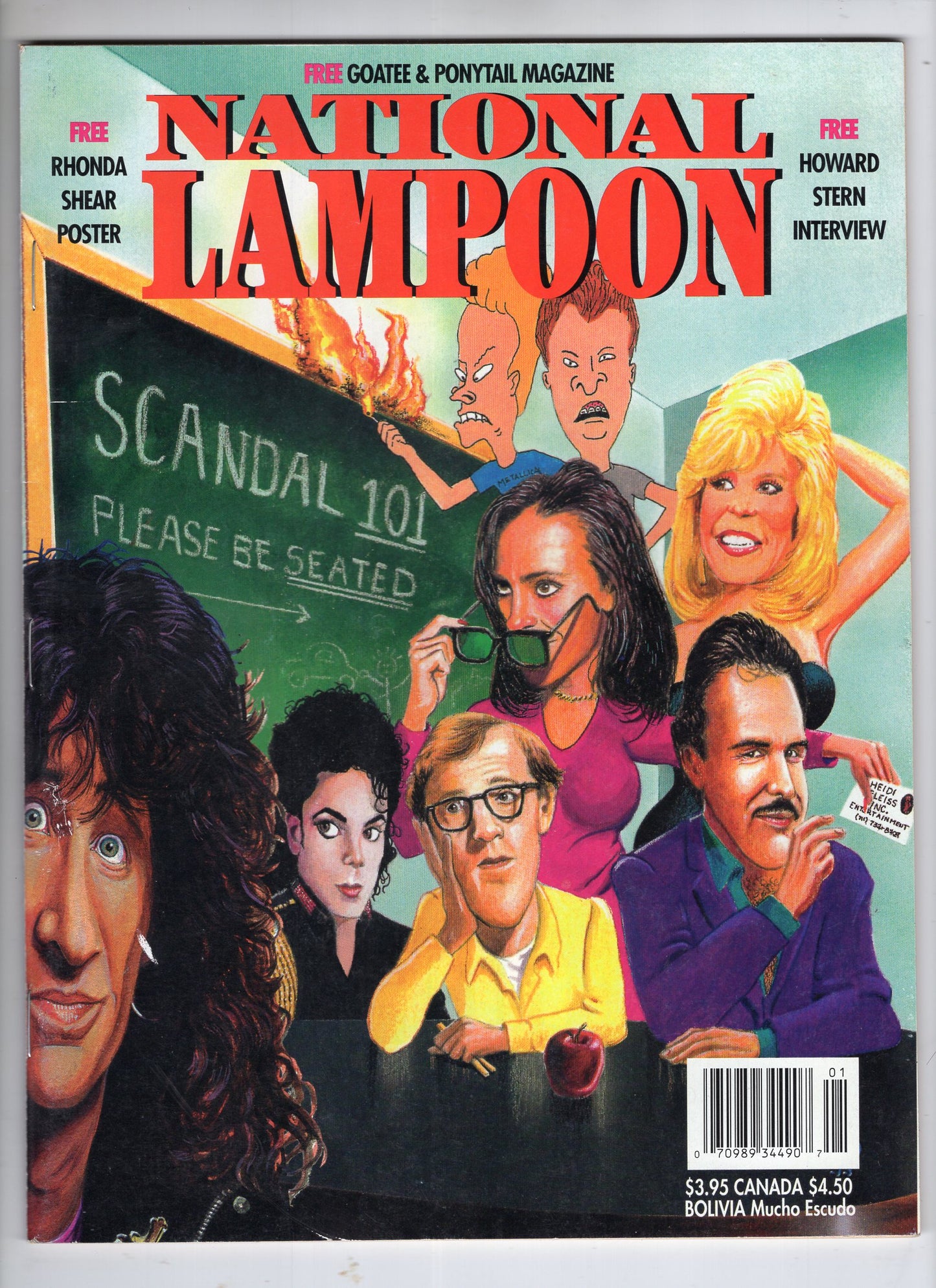 National Lampoon Howard Stern Cover (1993)