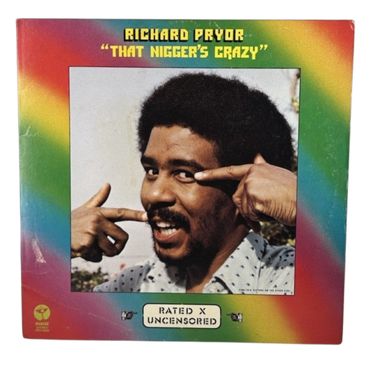 Richard Pryor- That N*gger's Crazy (1974, LP Vinyl Stax Partee Records) PBS 2404