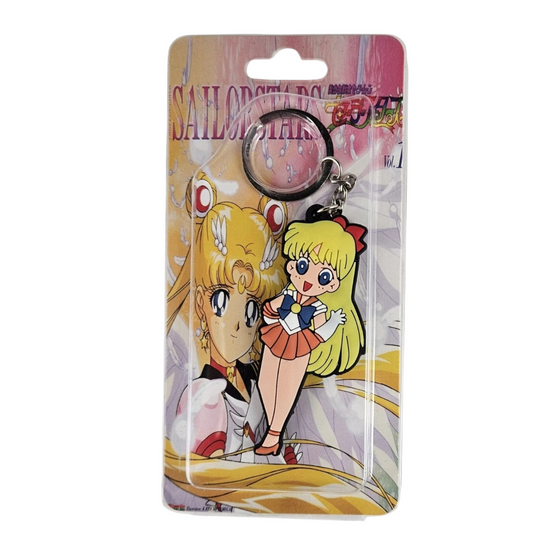 Authentic "SAILOR JUPITER" Sailor Moon PVC / Rubber Keychain (NEW)