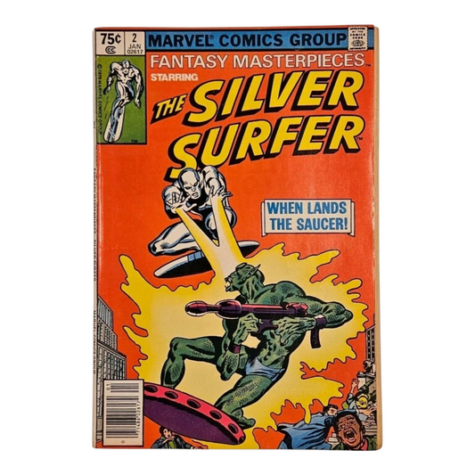 FANTASY MASTERPIECES THE SILVER SURFER #2  1979 BRONZE AGE MARVEL COMICS (VG)