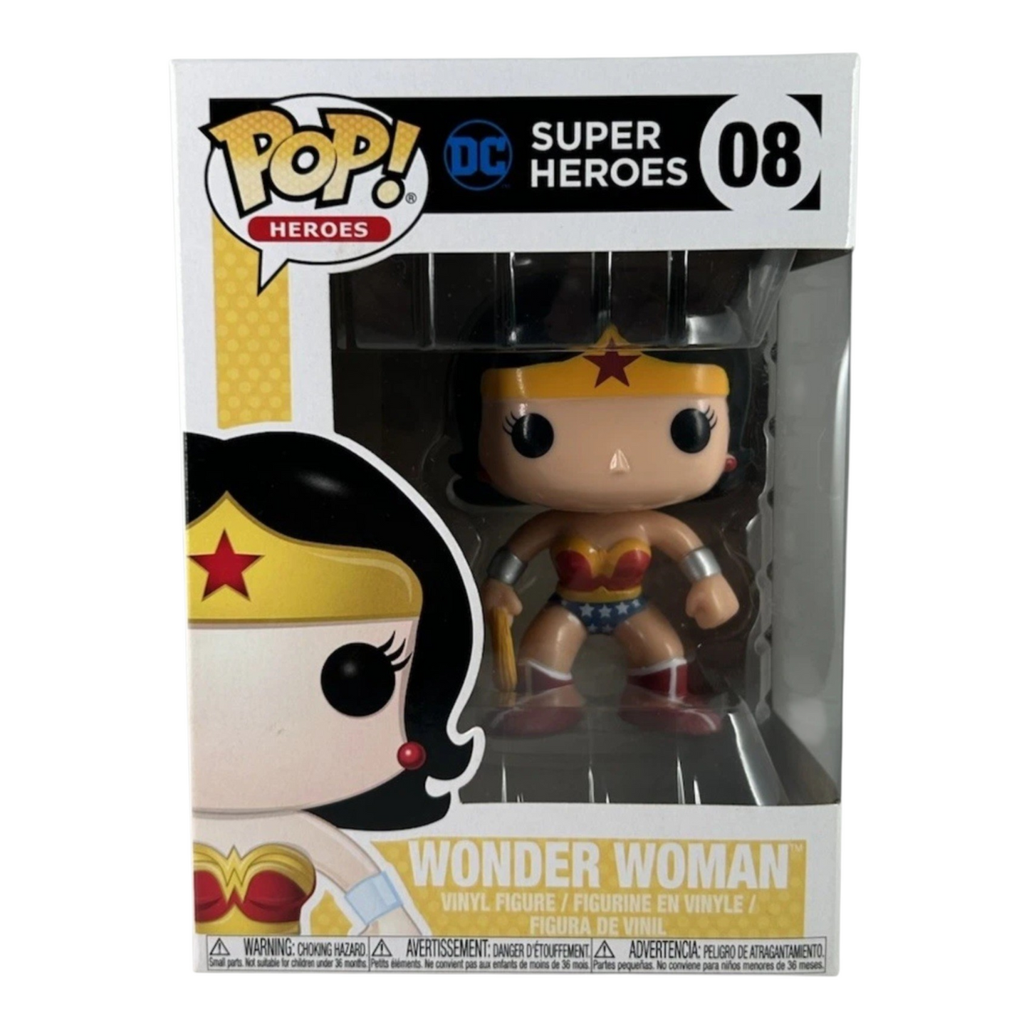 Funko Pop! Heroes: DC Universe WONDER WOMAN #08 Vinyl Figure NEW!