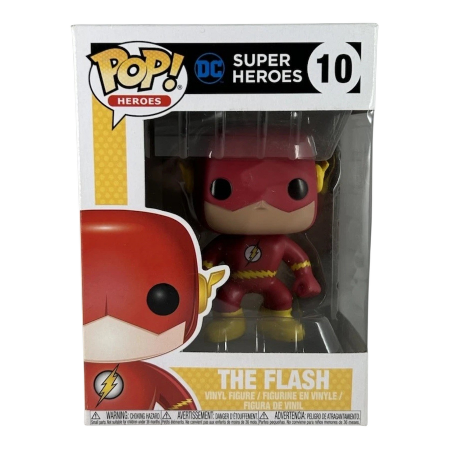 Funko Pop! DC Super Heroes THE FLASH #10 Vinyl Figure (NEW)