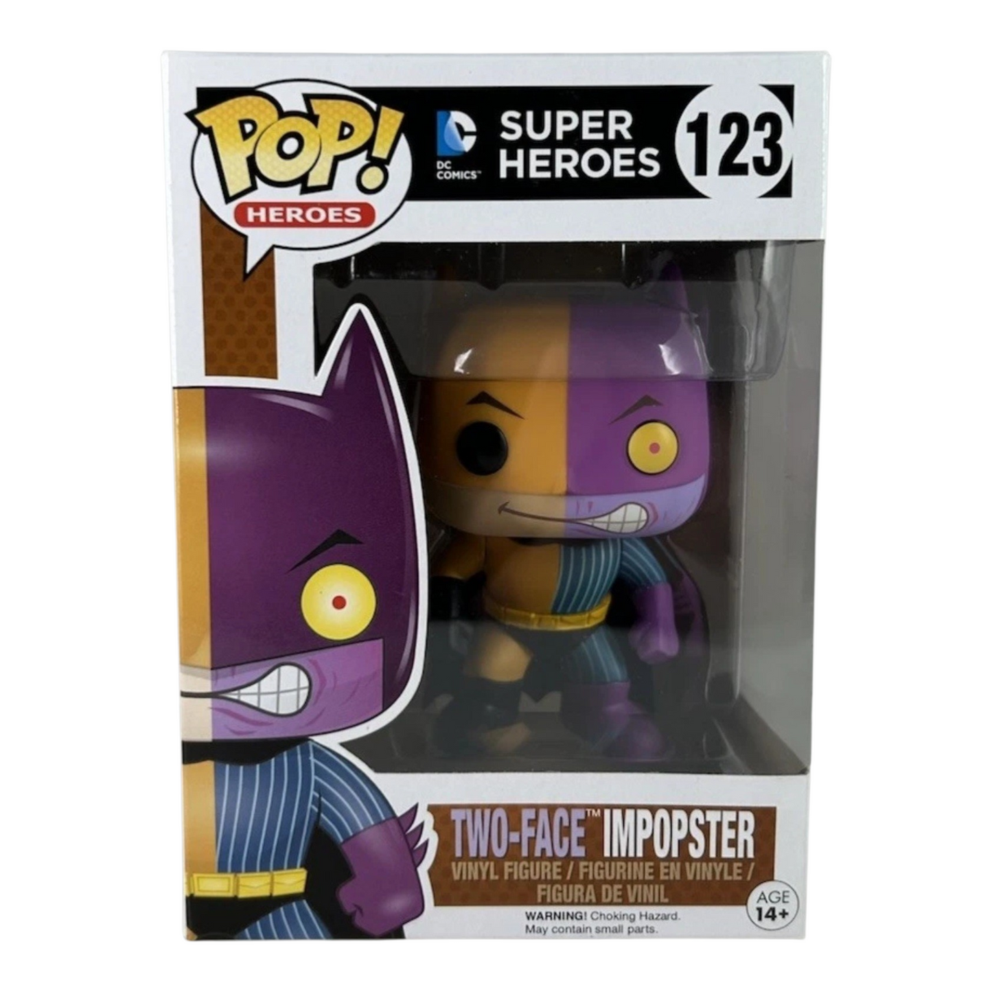 Funko Pop! DC Super Heroes Batman Two-Face Impopster #123