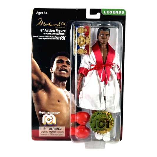 MEGO Legends MUHAMMAD ALI 8” Inch Action Figure 2018 MOC Low #’d 540/10000