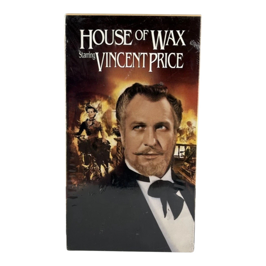 House of Wax (1953) Vincent Price Horror (VHS, 1994) NEW / SEALED w/ Watermark