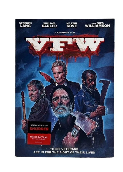 VFW (DVD, 2019) As Seen On SHUDDER - with SLIPCOVER - NEW / SEALED!
