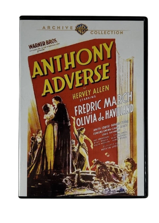 Mervyn LeRoy's ANTHONY ADVERSE (1936) Fredric March, Olivia de Havilland OOP DVD