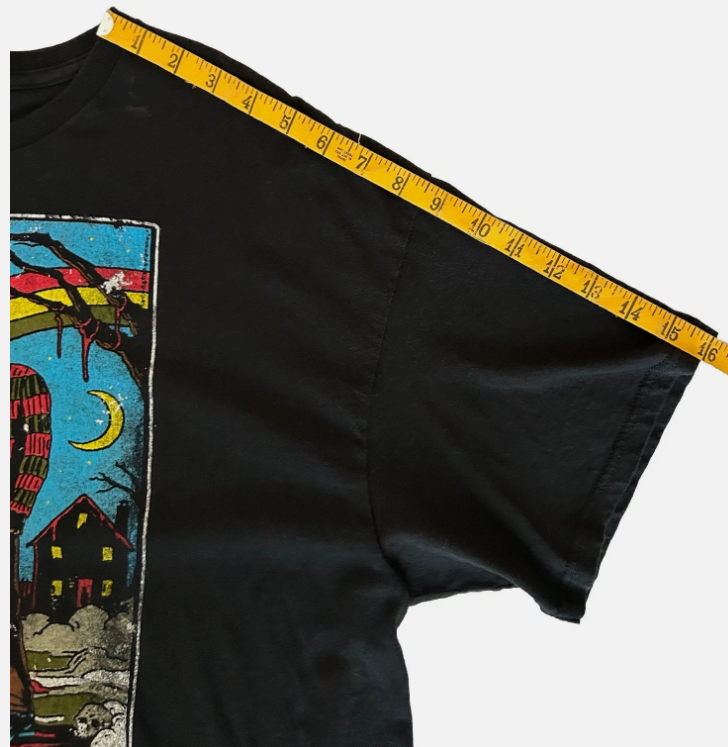 A Nightmare On Elm Street Freddy Krueger The Dreamer Tarot Card T Shirt Size XL