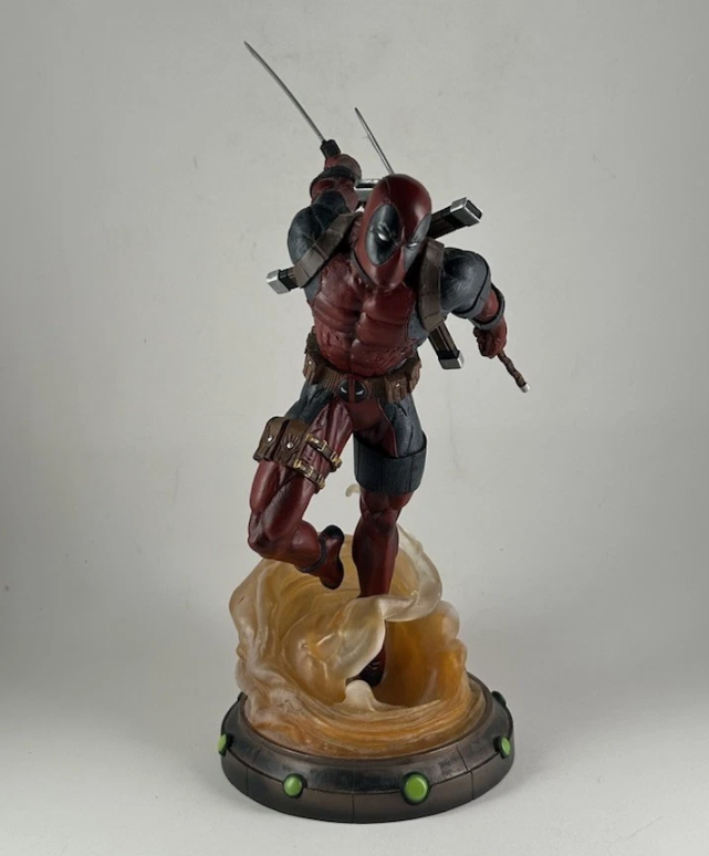 Diamond Select Marvel DEADPOOL Diorama PVC Statue! No Box! Rare!