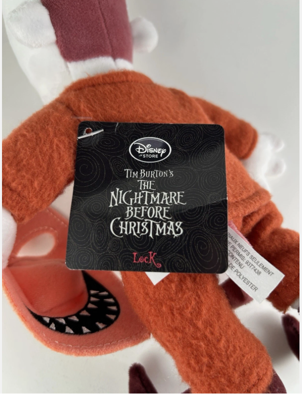 Disney Nightmare Before Christmas LOCK, SHOCK & BARREL 11" Plush Set of 3 NWT
