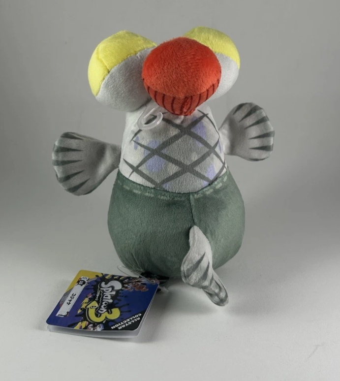 Nintendo Splatoon 3 ALL STAR COLLECTION Smallfry S 6.5” Inch Toy Plush Doll NWT