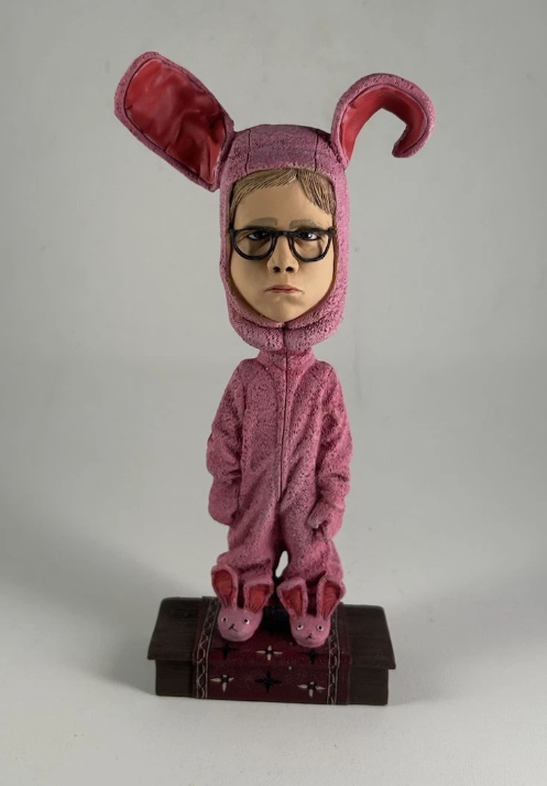 NECA Christmas Story Ralphie Bunny Suit HeadKnocker Bobblehead Figure MIB