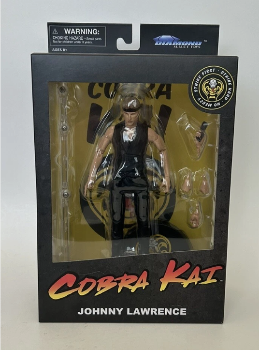 Cobra Kai Karate Kid JOHNNY LAWRENCE Action Figure Diamond Select Toys MIB (NEW)