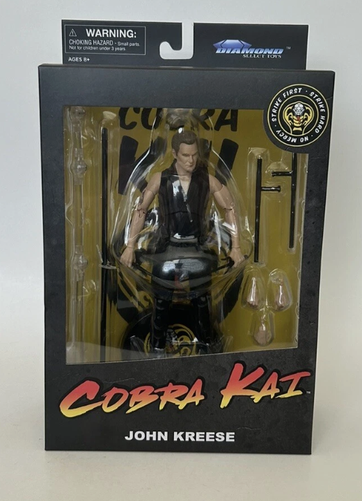 Cobra Kai JOHN KREESE Action Figure Diamond Select Toys MIB (NEW)